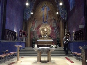 Letzte Kontrolle vor dem Adventskonzert 2014