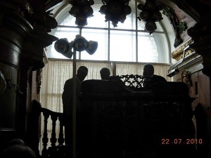 Basilika Weingarten, Gabler-Orgel im Gegenlicht (DSCN2704)