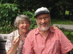 Irmgard & Hans Martin am Tag ihrer Goldenen Hochzeit