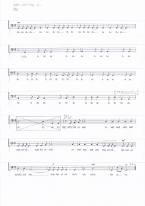 Weit, weit weg - Baß 2, S. 2 -