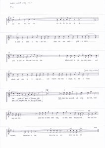 Weit, weit weg - Tenor 1, S. 2 -